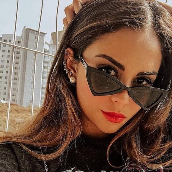 🕶️ New Saint Laurent SL207 JERRY 005 Sunglasses - Shiny Black Frame - Picture 3 of 12